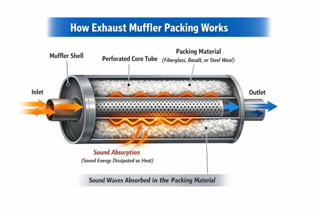Exhaust Muffler Packing Exhaust Muffler Packing