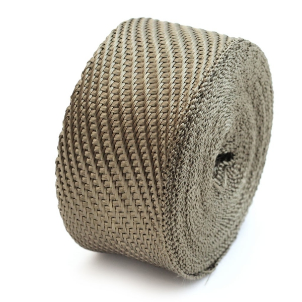 titanium exhaust wrap